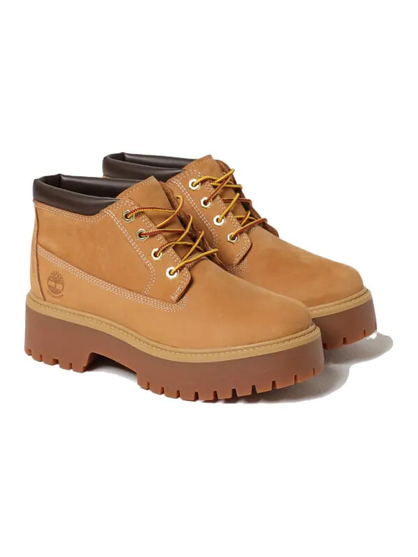 Кроссовки stone street chukka boots 'wheat' Timberland — изображение 3 из 4, желтый/коричневый/черный