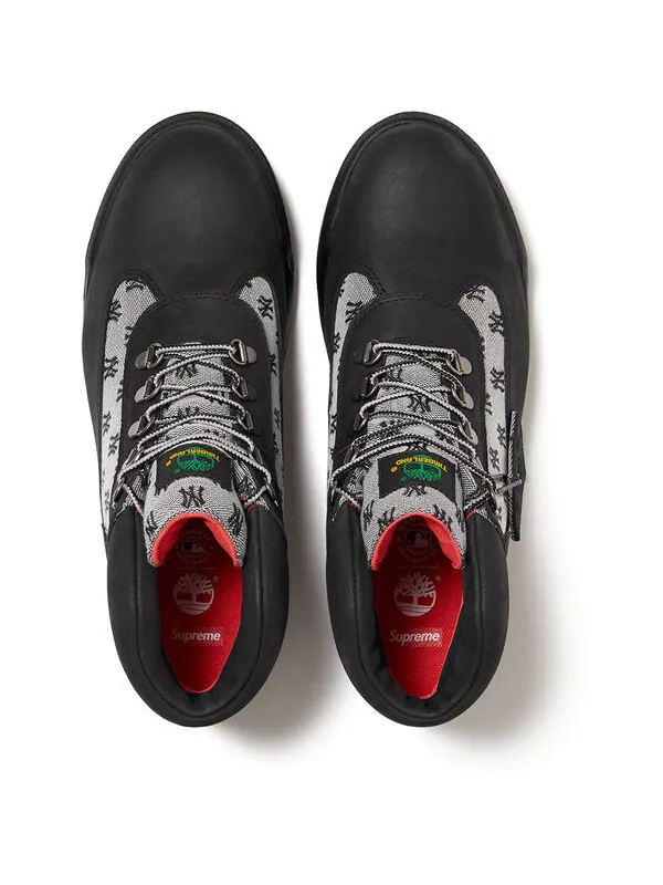 Кроссовки supreme new york yankees field boots 'black' Timberland — изображение 3 из 4