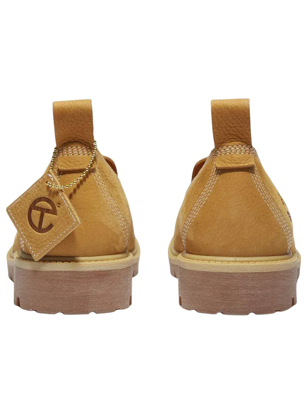 Женские туфли-лоферы без каблука с кружевной шнуровкой Timberland x Telfar — изображение 5 из 6, коричневый