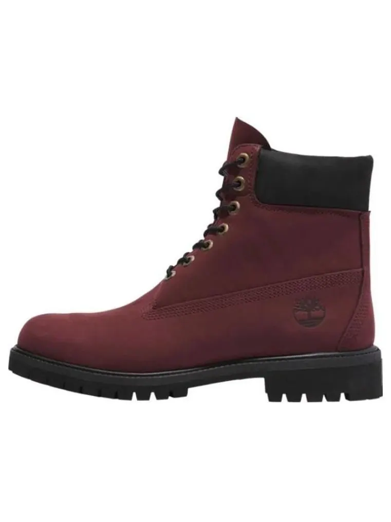 Водонепроницаемые кроссовки Timberland Premium 6 дюймов, цвет «Темный порт» — изображение 1 из 3