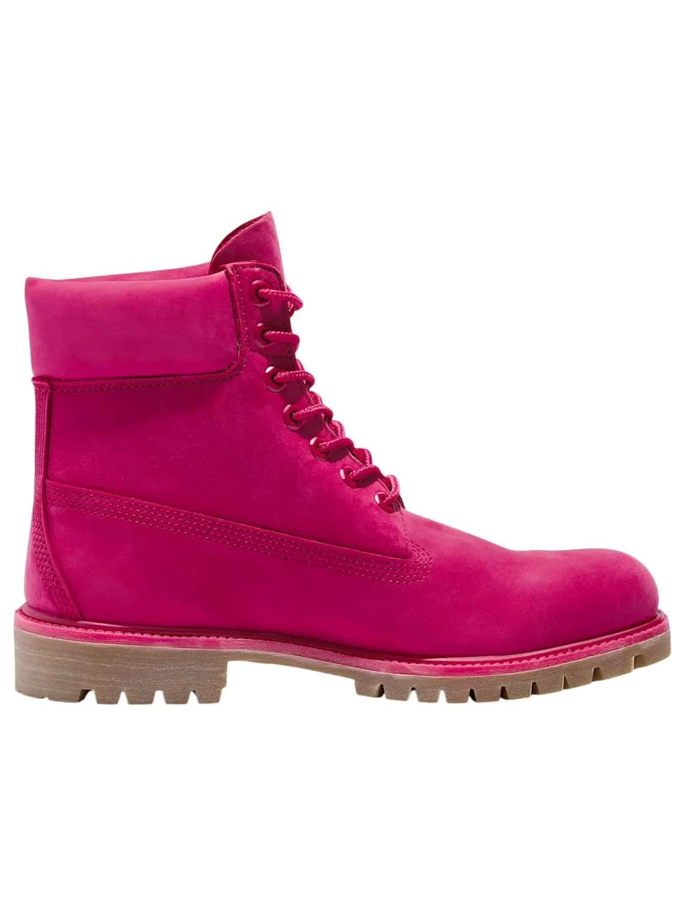 Водонепроницаемые ботинки Timberland 6 Inch Premium — изображение 2 из 6, темный розовый