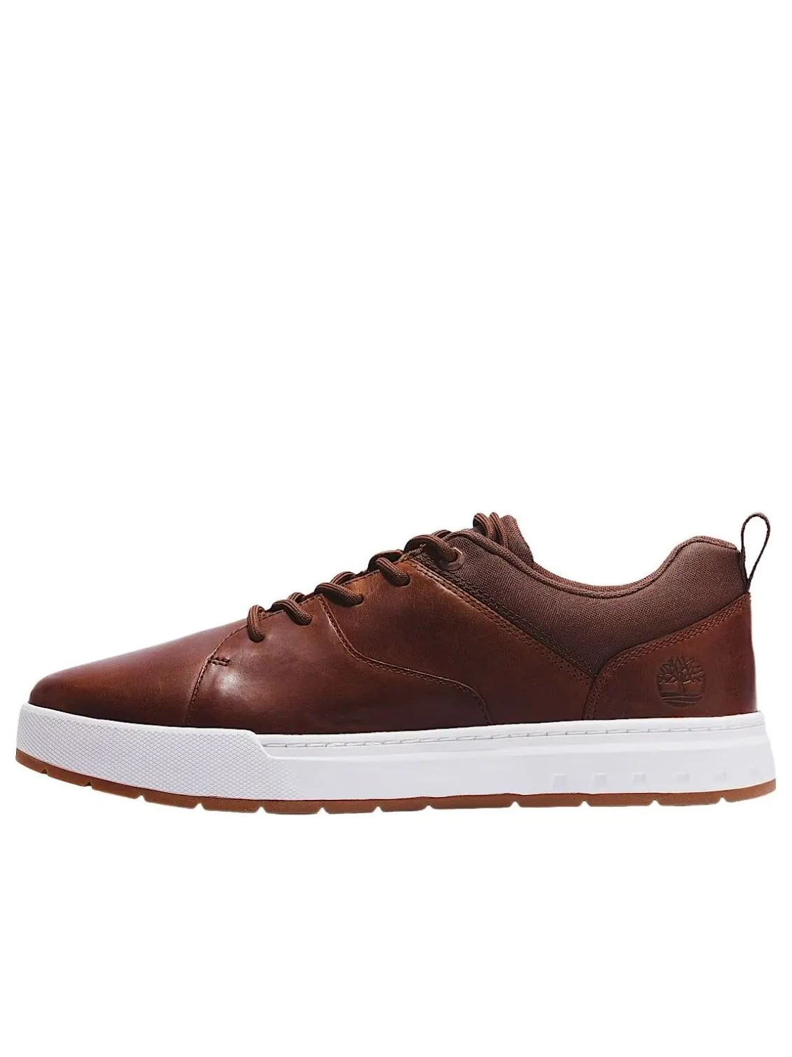 Кроссовки Timberland Maple Grove Trainer 'Brown' — изображение 1 из 5, коричневый/белый