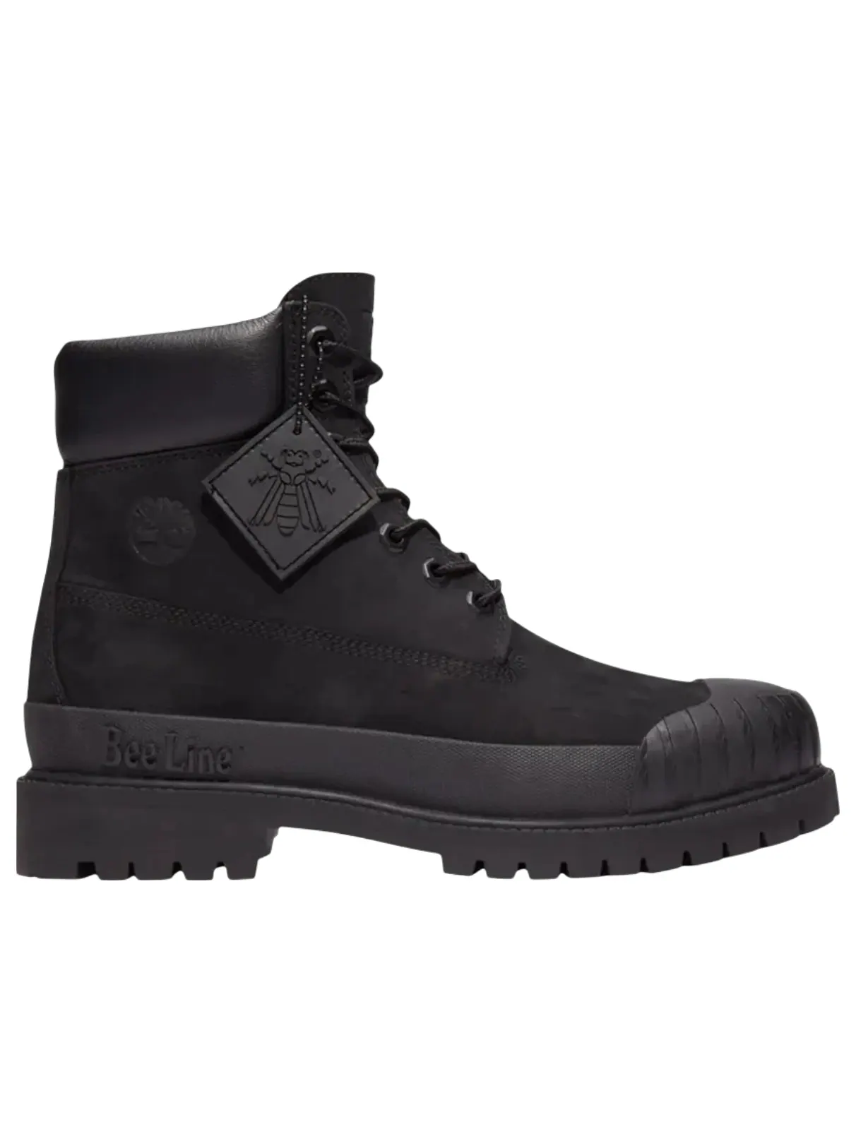 Ботинки Timberland x BBC Bee Line 6 Inch Premium Rubber Toe 'WP Black Nubuck' — изображение 2 из 4, черный