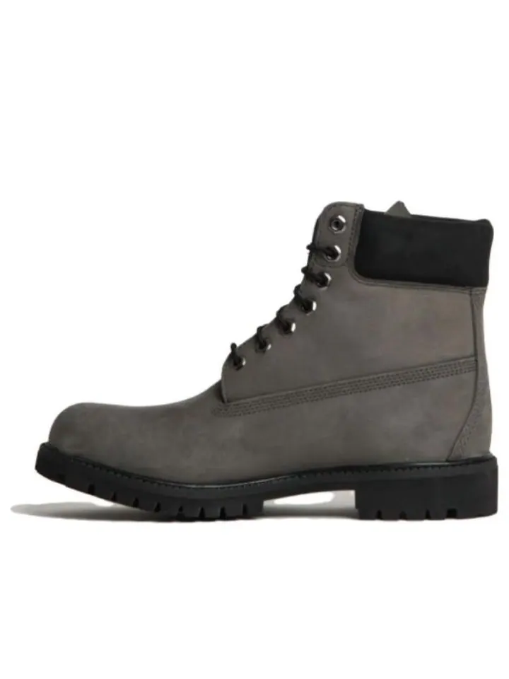 Ботинки Timberland 6 Inch Premium '50th Anniversary Medium Grey Nubuck', водонепроницаемые — изображение 1 из 4, серый