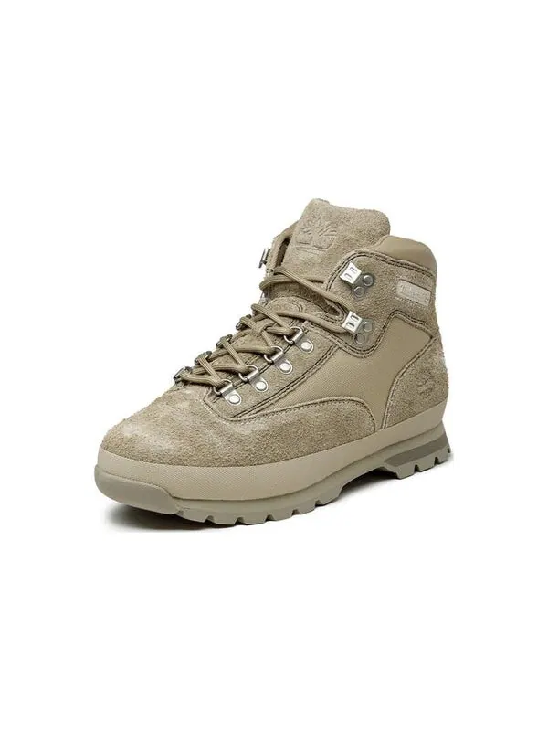 Кроссовки x nonnative euro hiker leather and fabric mid hiker 'lt beige suede' Timberland — изображение 2 из 3, бежевый