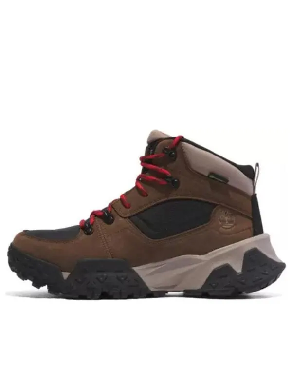 Кроссовки motion scramble mid lace-up waterproof hikers 'dark brown nubuck' Timberland — изображение 1 из 4