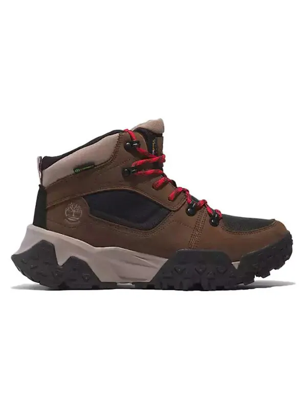 Кроссовки motion scramble mid lace-up waterproof hikers 'dark brown nubuck' Timberland — изображение 2 из 4