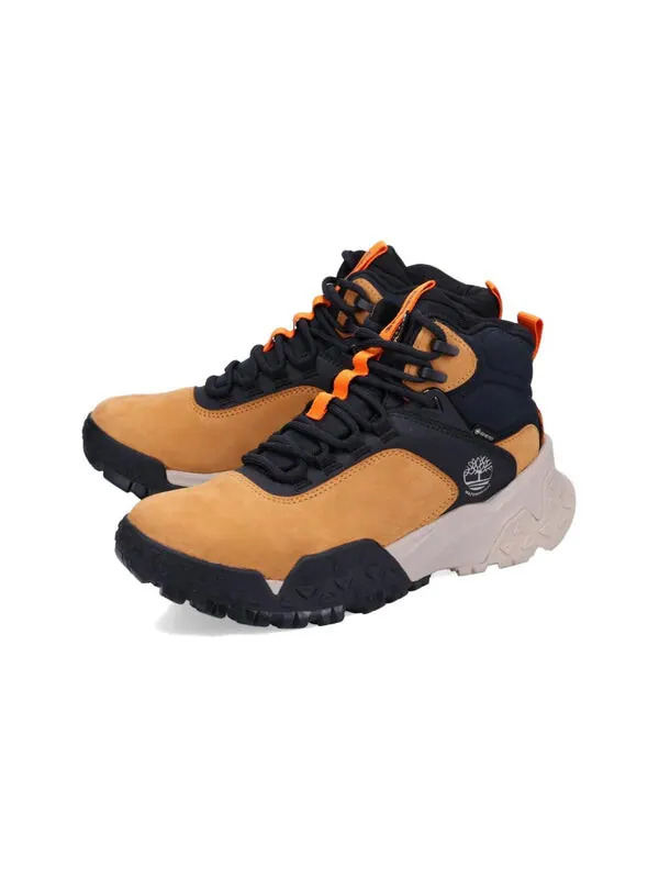 Кроссовки motion scramble mid lace up hiking boot with gore-tex bootie 'wheat nubuck' Timberland — изображение 3 из 4
