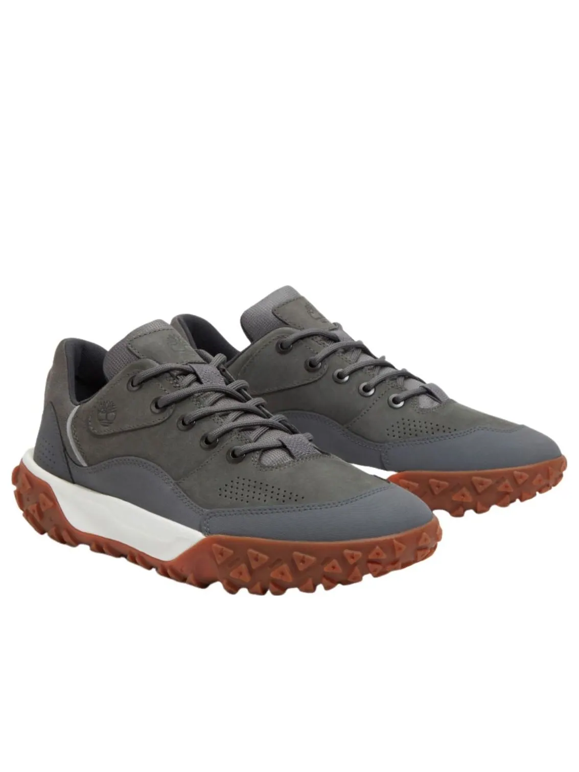 Кроссовки Timberland GreenStride Motion 6 Low 'Dark Gray' — изображение 2 из 5, темный серый/белый
