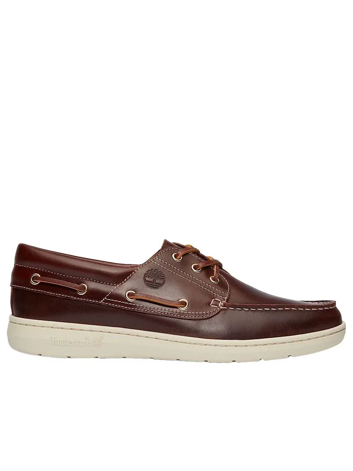 Мужские туфли-лодочки без шнуровки из кожи с моделью Portofino Pier Boat Timberland — изображение 2 из 7, бордовый