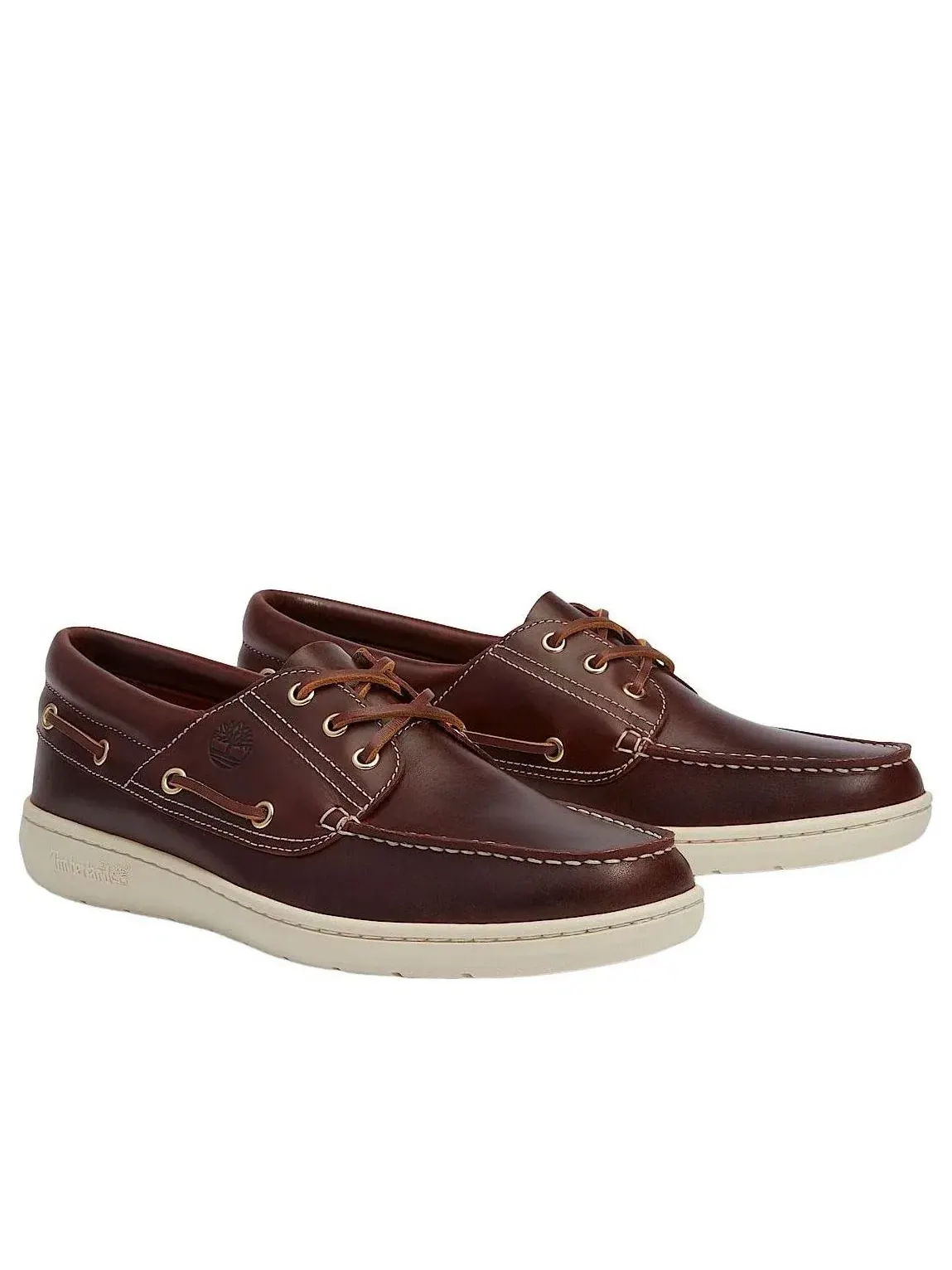 Мужские туфли-лодочки без шнуровки из кожи с моделью Portofino Pier Boat Timberland — изображение 4 из 7, бордовый