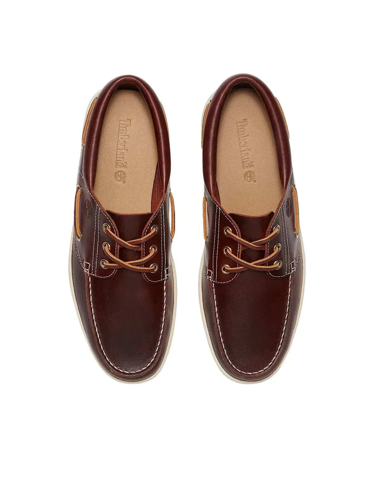 Топсайдеры Timberland Portofino Pier Boat 'Burgundy' — изображение 2 из 5, бордовый