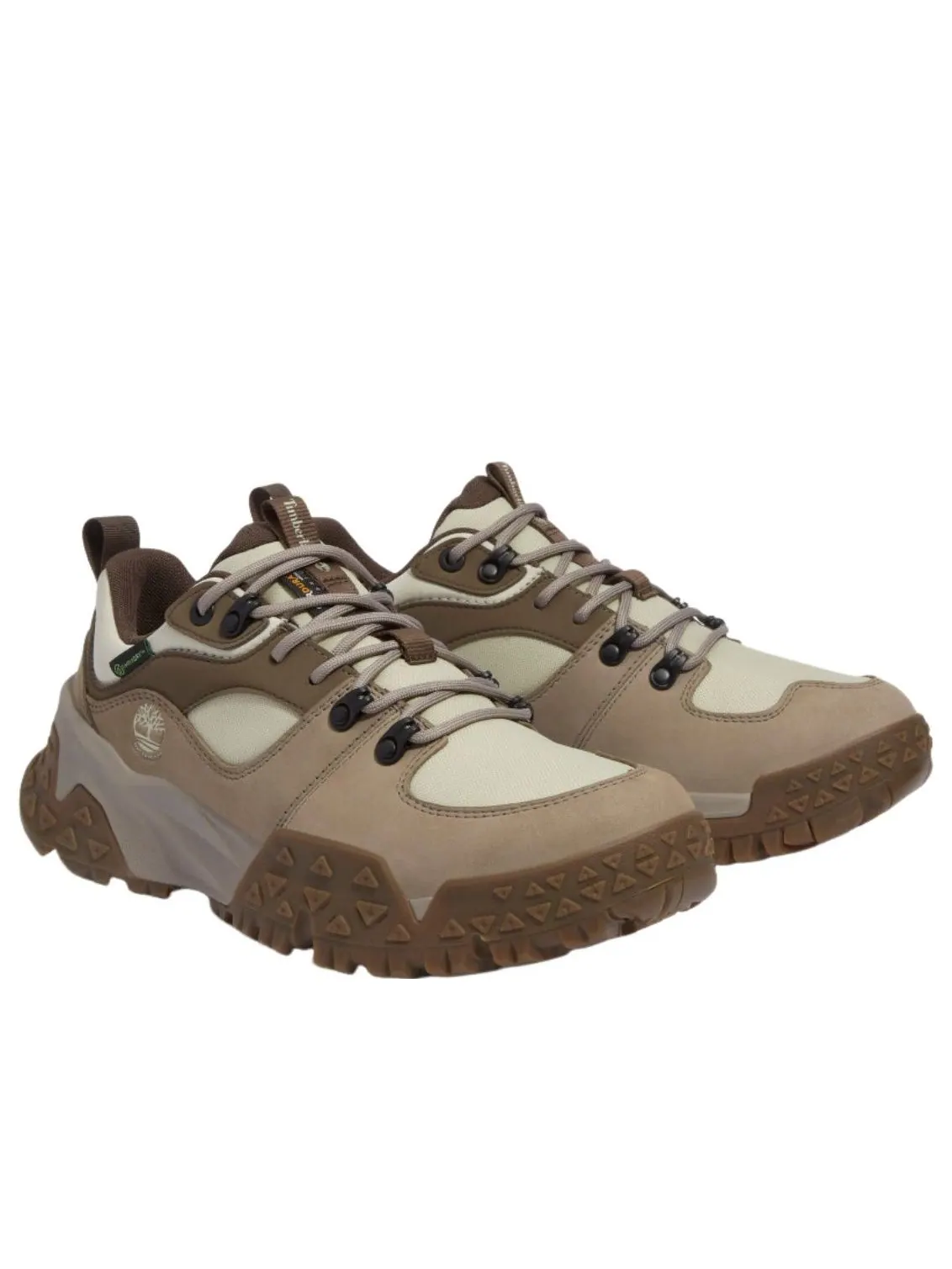 Кроссовки Timberland Motion Scramble Mid LC 'Medium Gray' — изображение 3 из 6, серый/коричневый