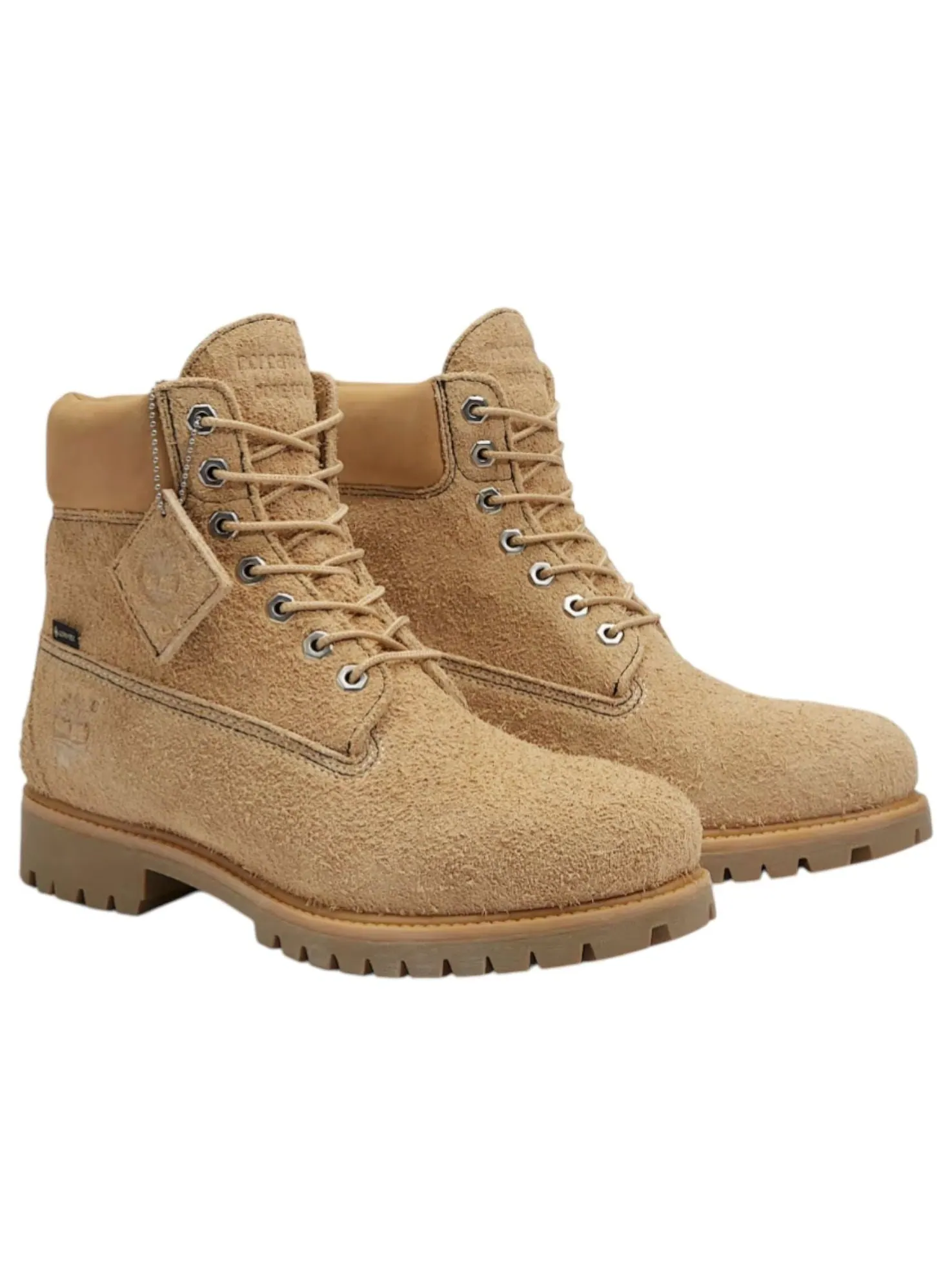 Кроссовки Timberland Nonnative 6 inch Gore-Tex Wide 'Light Beige Suede' — изображение 2 из 5, бежевый
