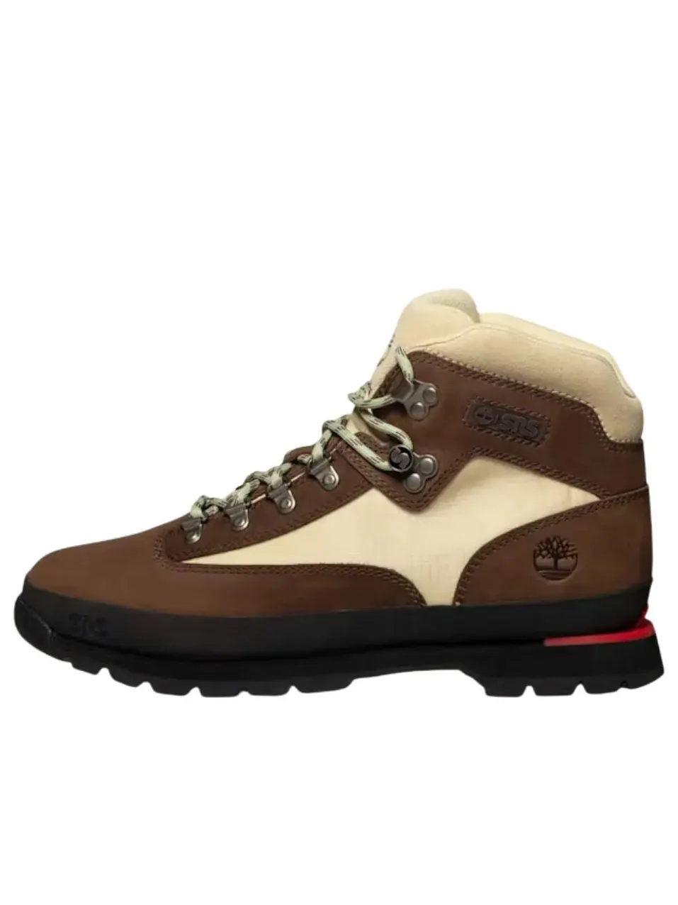 Кроссовки Timberland x Sneakersnstuff Euro Hiker Mid 'Meatballs & Mash' — изображение 1 из 6, коричневый