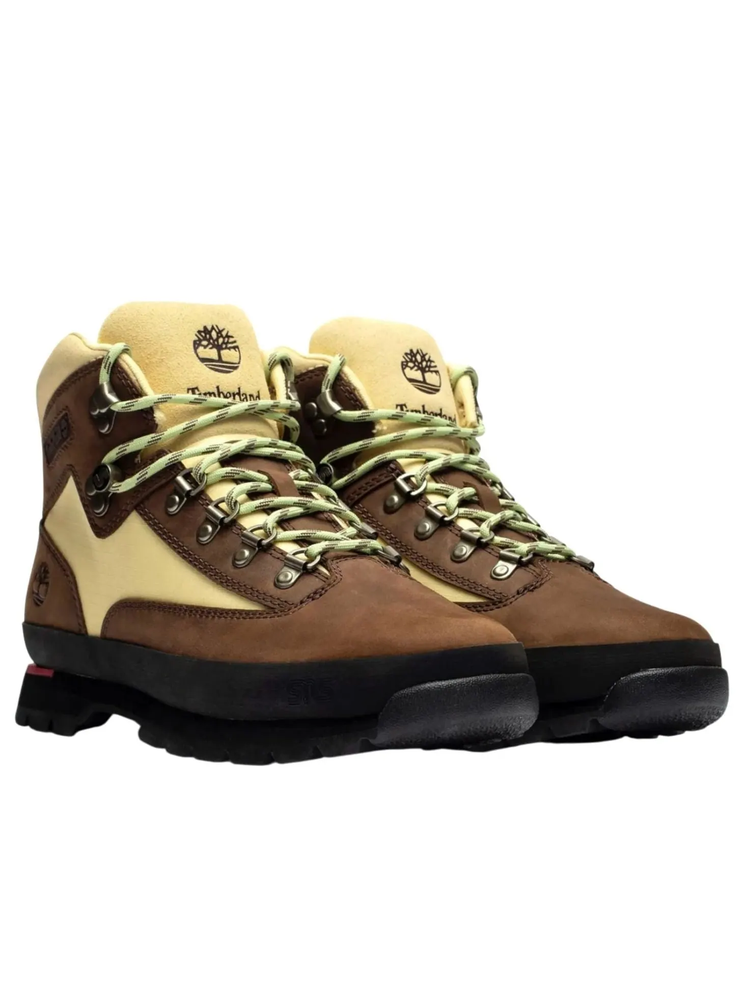Кроссовки Timberland x Sneakersnstuff Euro Hiker Mid 'Meatballs & Mash' — изображение 3 из 6, коричневый