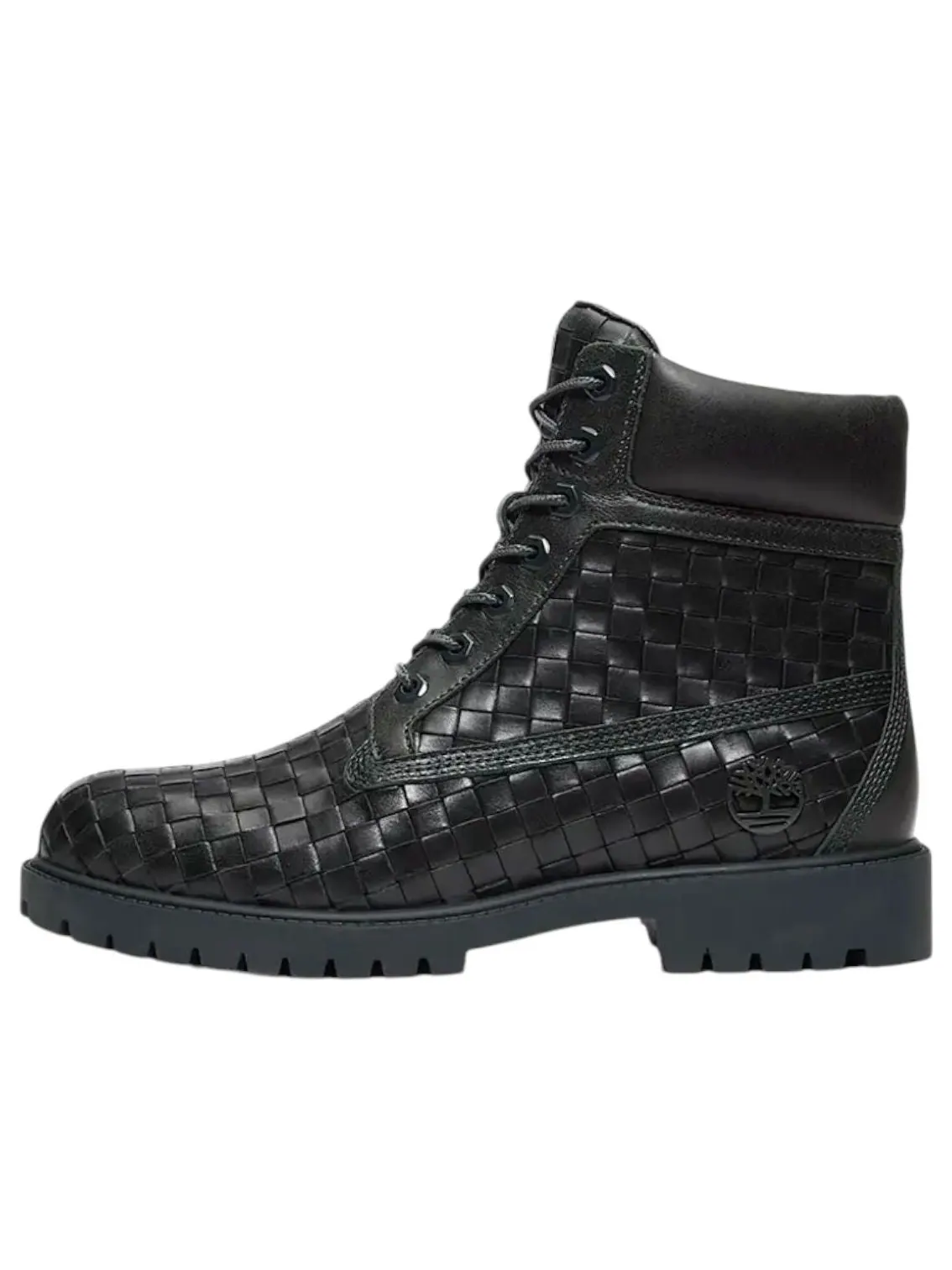 Кроссовки Timberland 6" Premium Boot 'Woven Dark Green' — изображение 1 из 4, зеленый