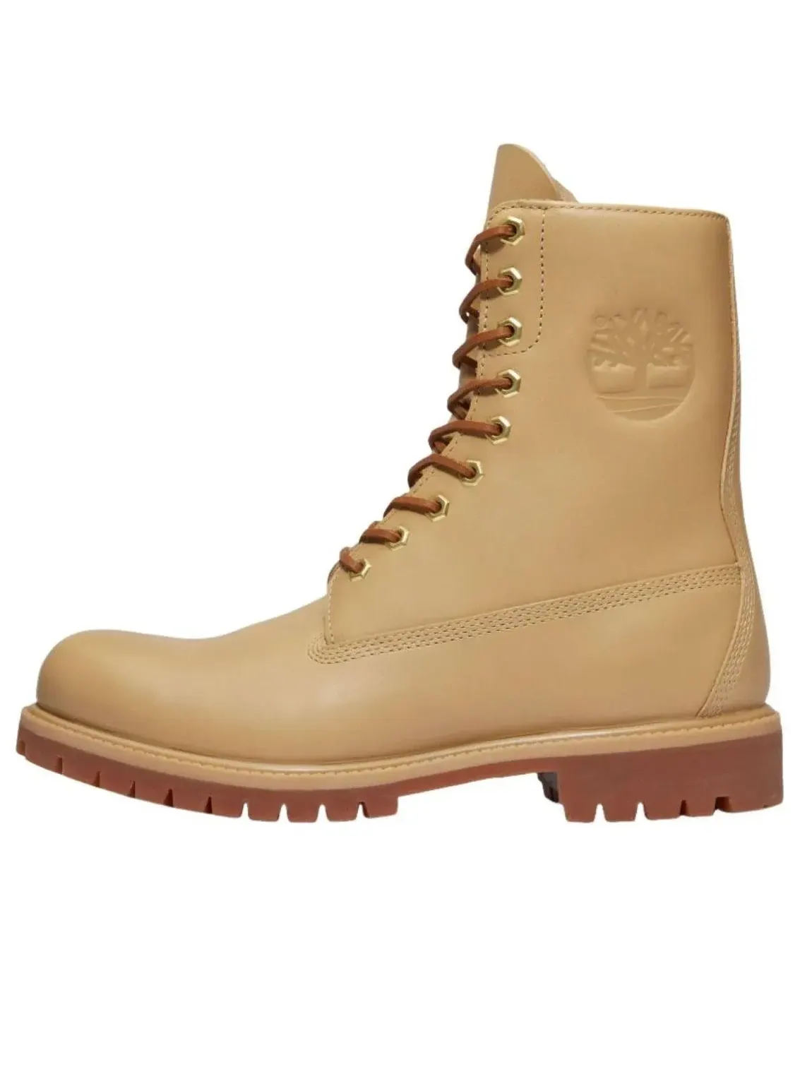Ботинки Timberland Premium 8-Inch, водонепроницаемые — изображение 1 из 5, бежевый