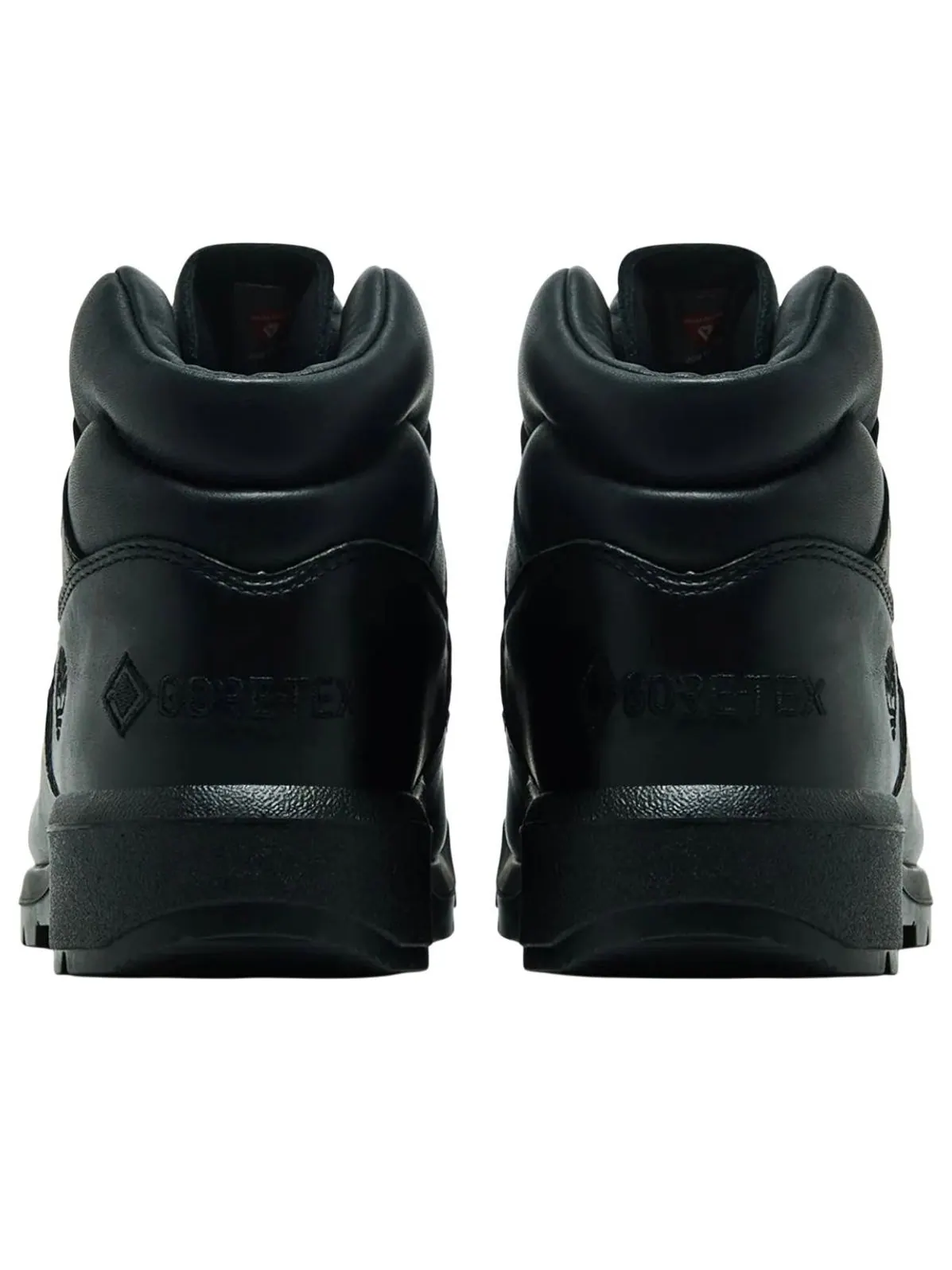 Ботинки Timberland x Supreme Field Boot Mid 'Black', кожаные — изображение 4 из 5, черный