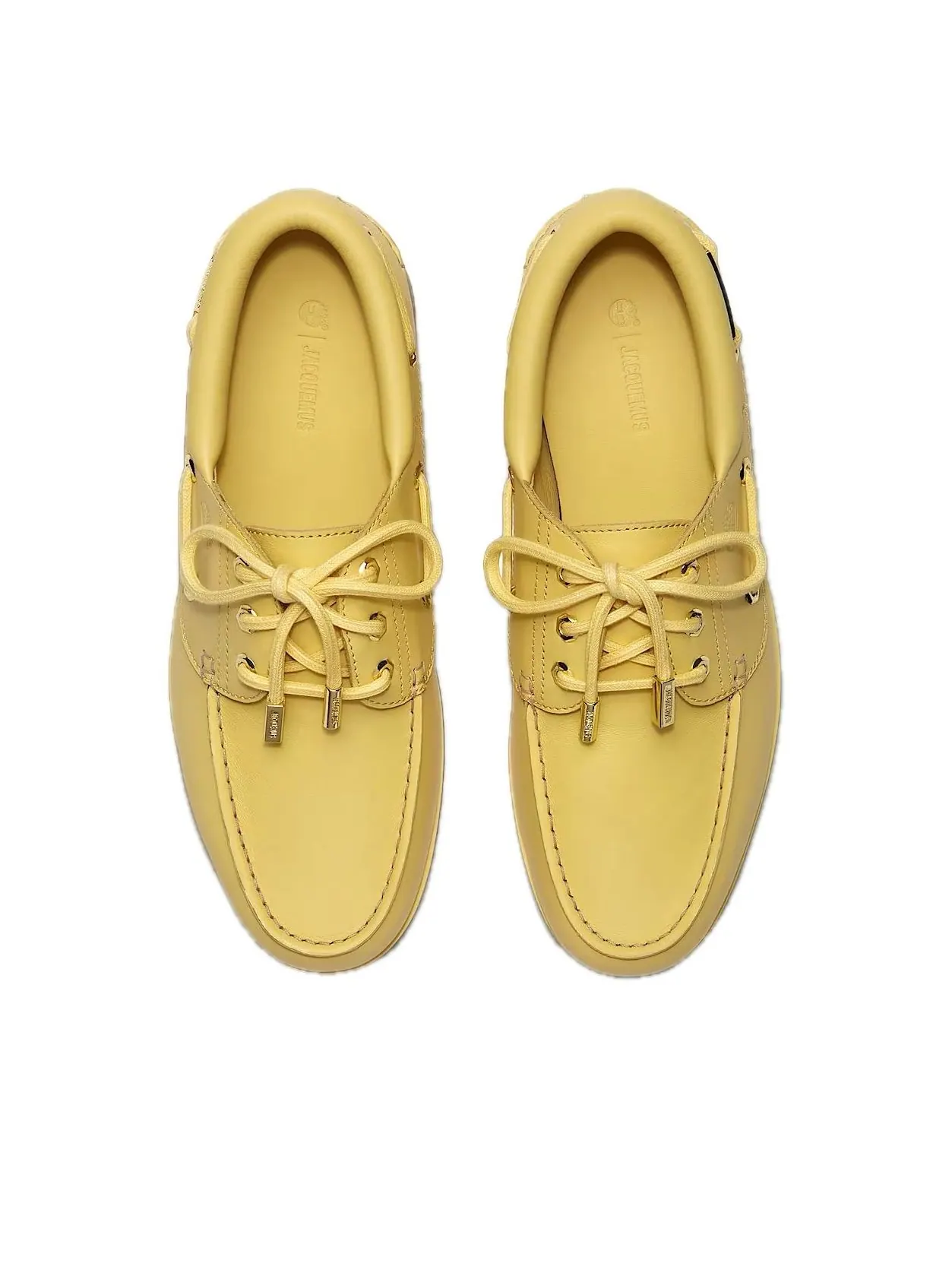 Классические лодочные туфли Timberland с тремя люверсами 'Jacquemus La Bateau' — изображение 4 из 5, желтый
