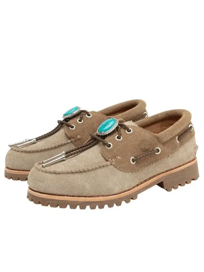 Мужские туфли боут Timberland x Packer Santa Fe — изображение 4 из 11, бежевый