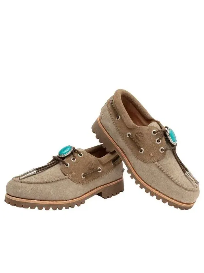 Мужские туфли боут Timberland x Packer Santa Fe — изображение 7 из 11, бежевый
