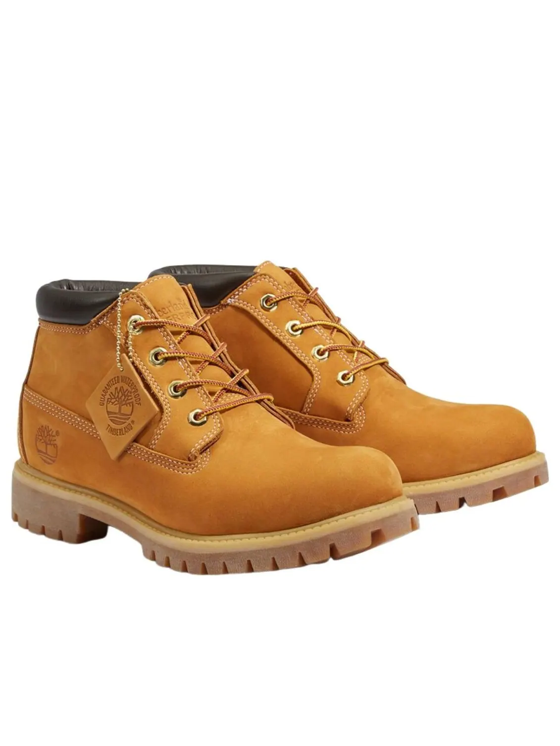 Ботинки-чукка Timberland Premium водонепроницаемые, нубук — изображение 2 из 5, пшеница