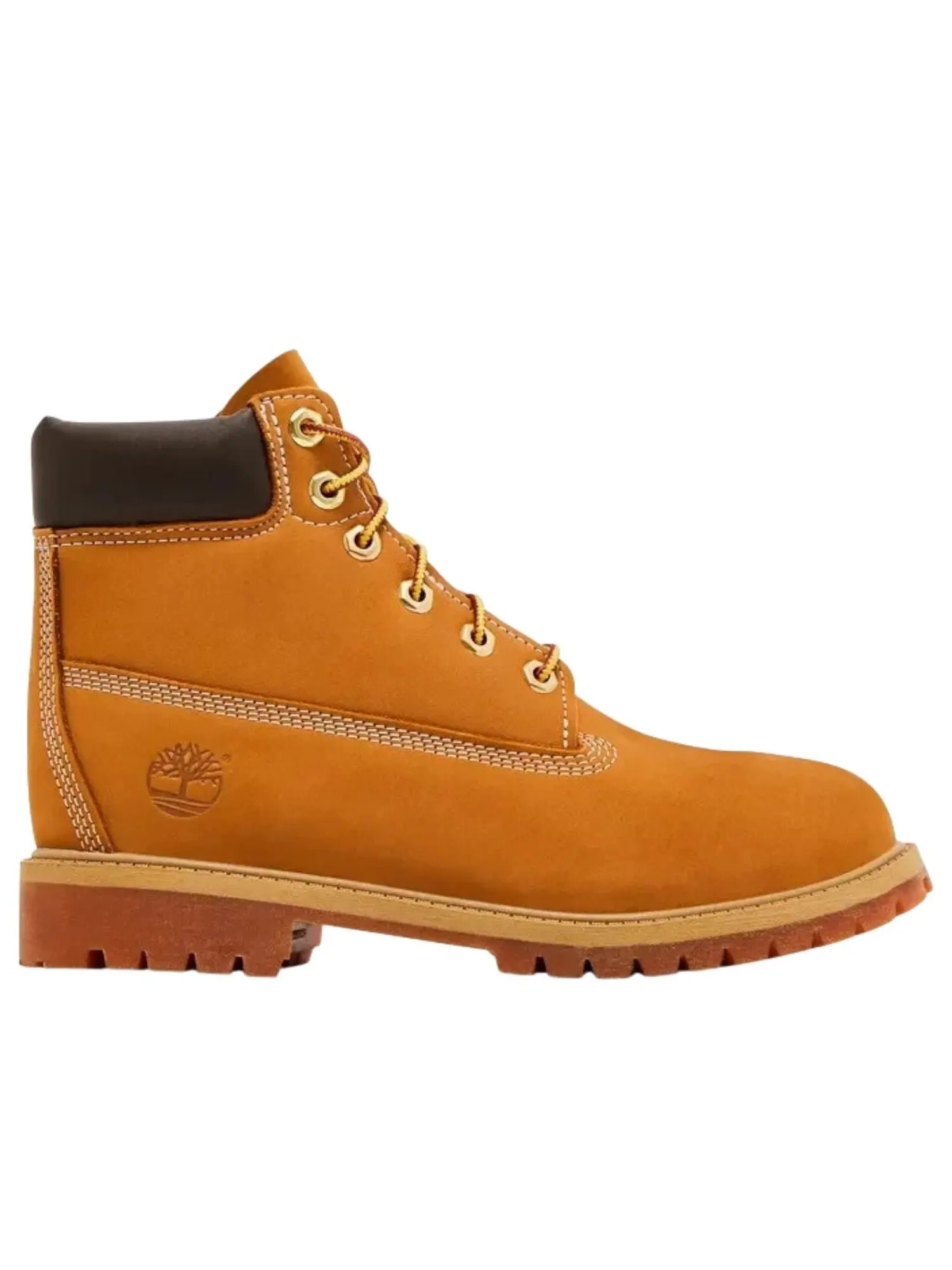 Кроссовки (GS) Timberland 6 Inch Boot 'Wheat' — изображение 2 из 5, коричневый