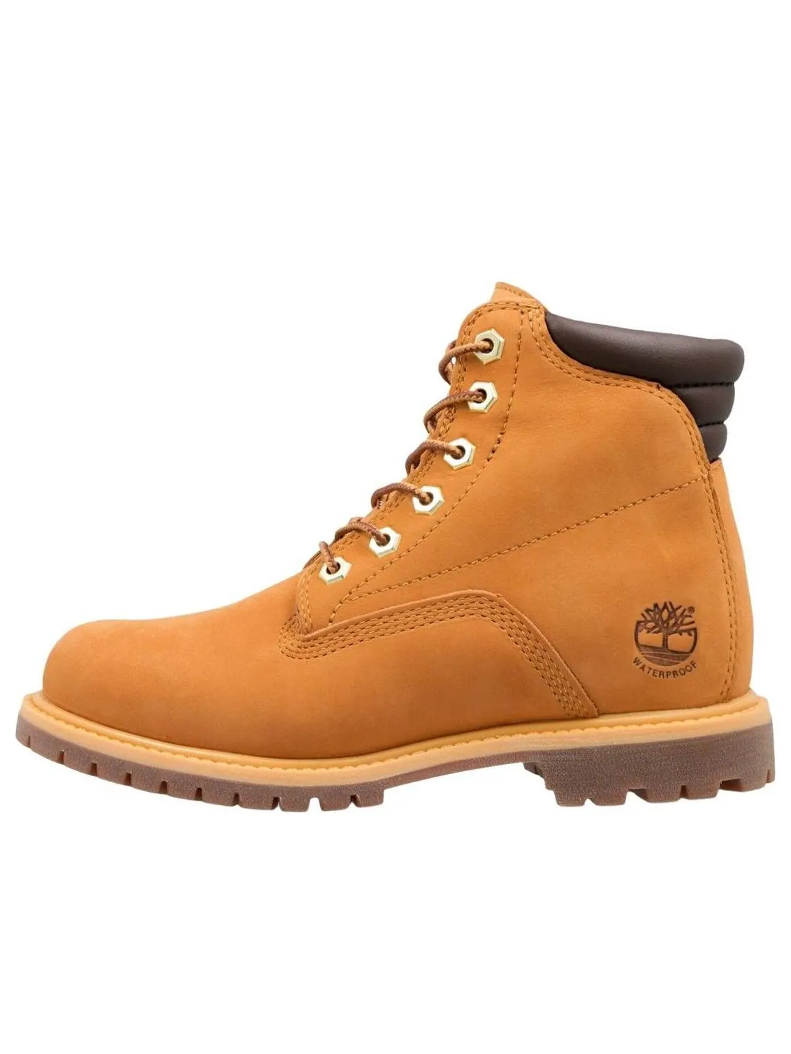 Ботинки женские Timberland Premium 6-Inch водонепроницаемые — изображение 1 из 5, желтый