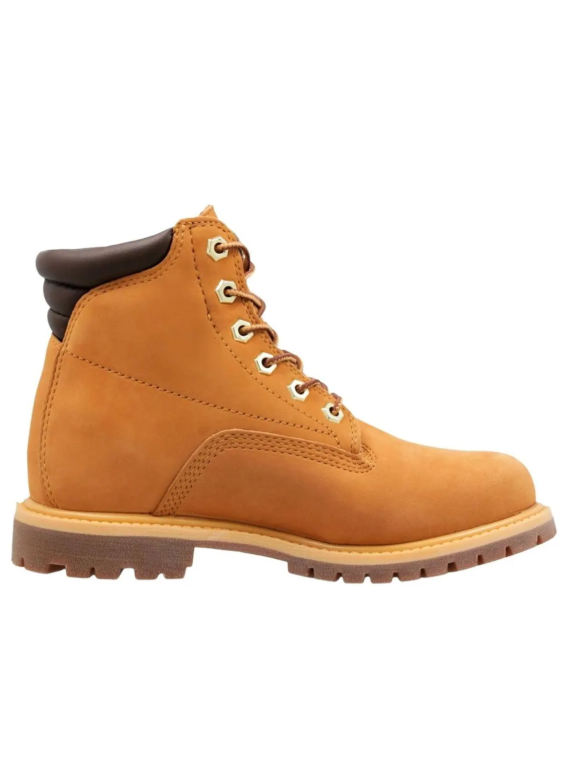 Ботинки женские Timberland Premium 6-Inch водонепроницаемые — изображение 2 из 5, желтый