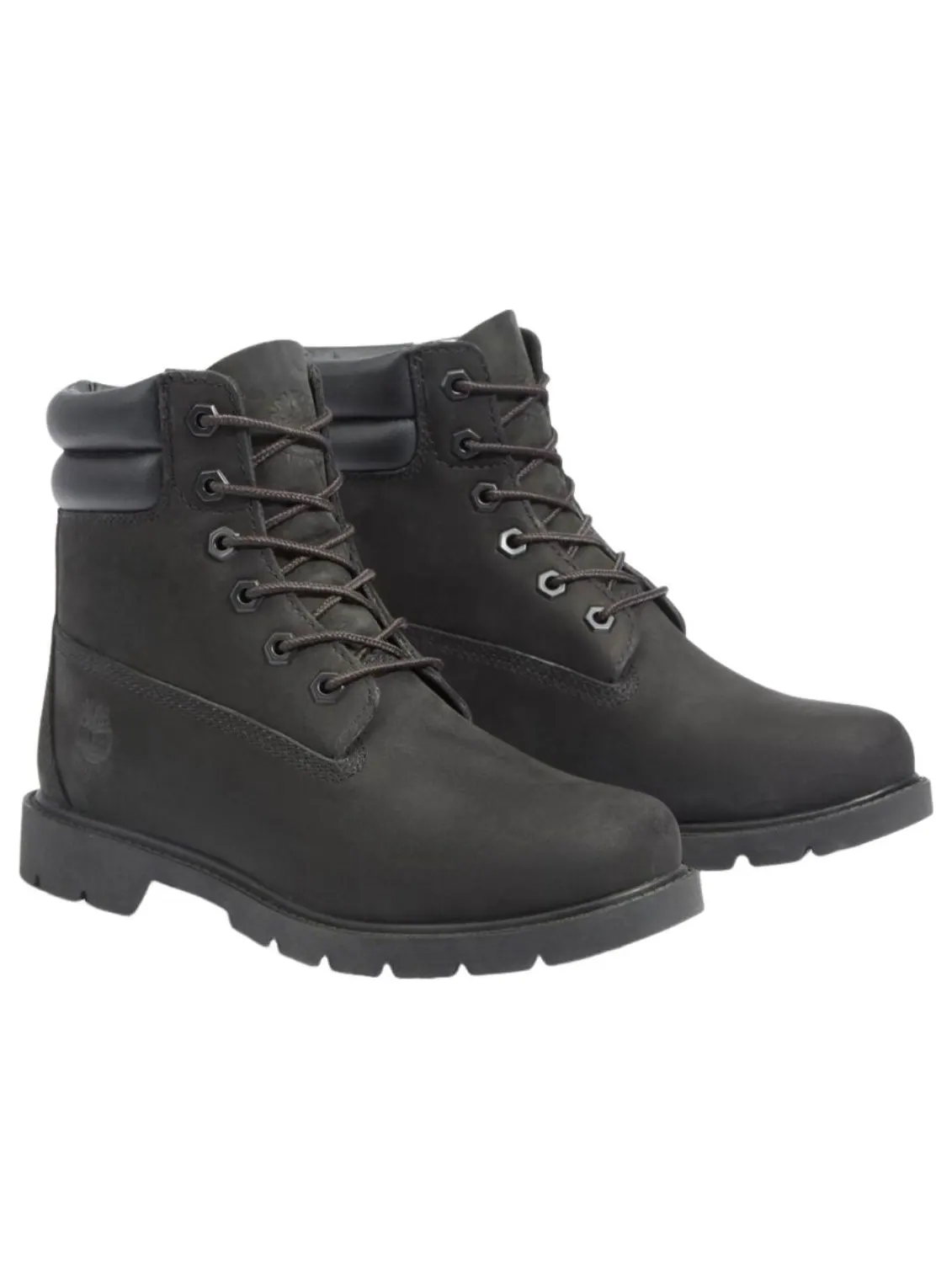 (WMNS) Водонепроницаемые ботинки Timberland Premium 6 дюймов — изображение 3 из 5, черный