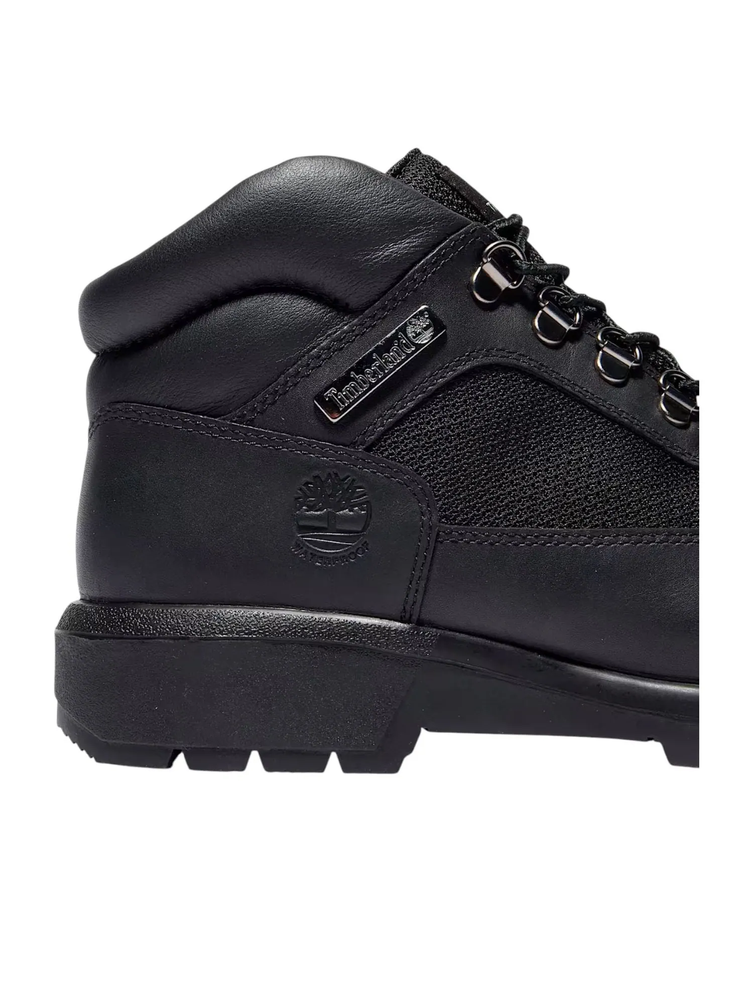 Кроссовки Timberland Field Boot Mid Waterproof 'Black' — изображение 6 из 6, черный