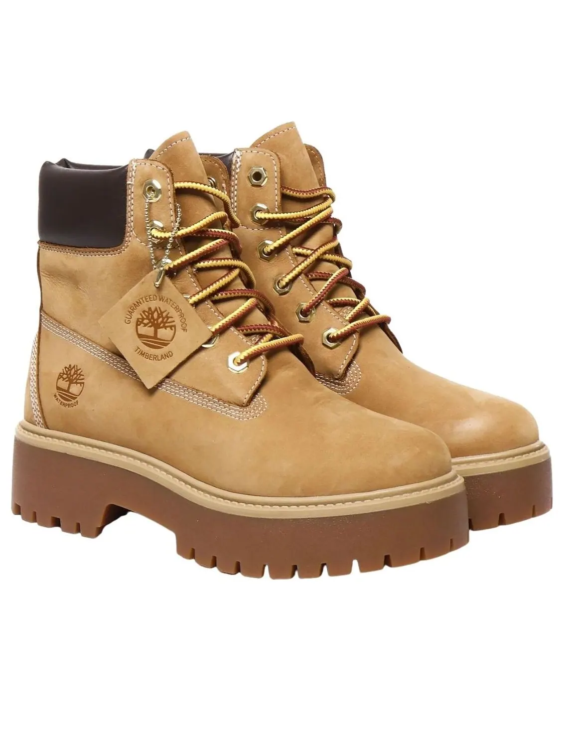 Ботинки Timberland Stone Street 6 дюймов, водонепроницаемые — изображение 3 из 4, пшеница