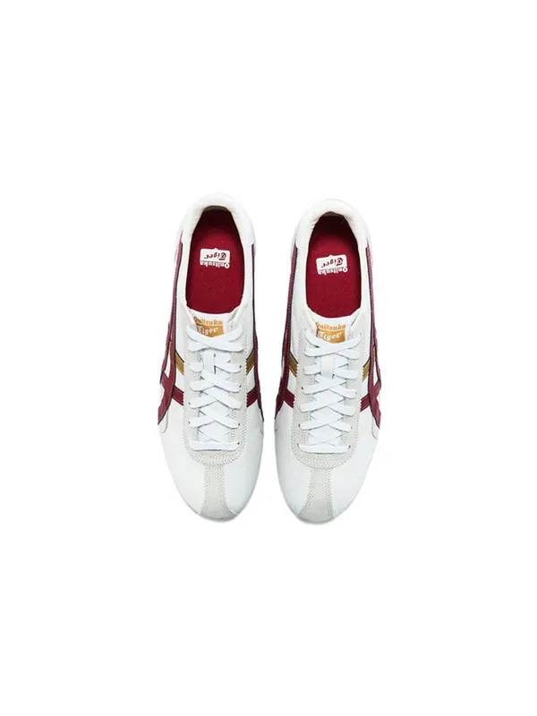 Кроссовки ранспарк Onitsuka Tiger — изображение 4 из 4, белый/красный/желтый