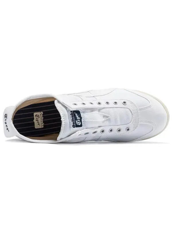 Кроссовки Onitsuka Tiger Mexico 66 Slip-On 'White' — изображение 3 из 4, белый