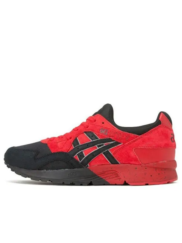 Кроссовки gel lyte 5 минималистичные уютные ретро повседневные красные Asics — изображение 1 из 4, красный/черный
