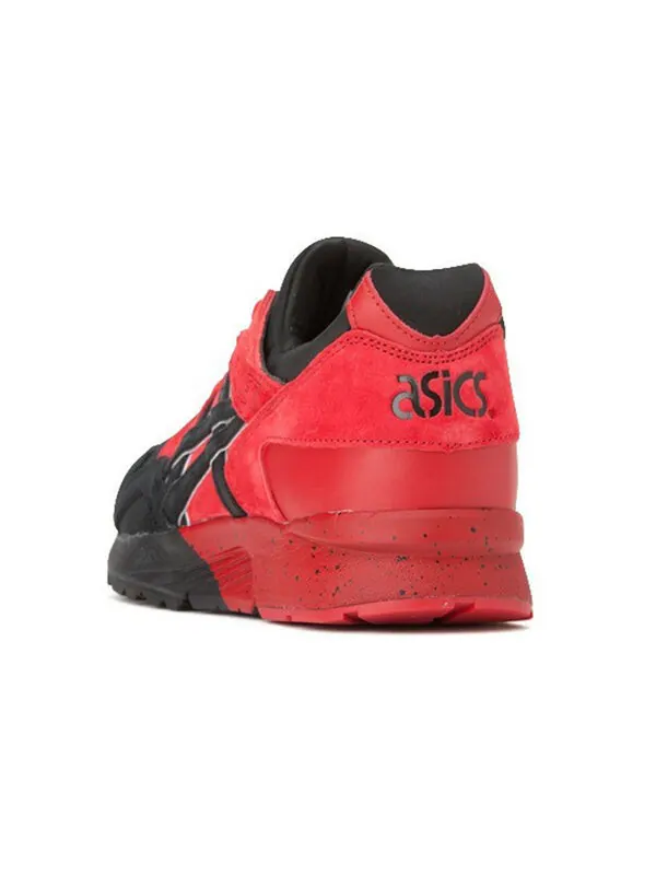 Кроссовки gel lyte 5 минималистичные уютные ретро повседневные красные Asics — изображение 3 из 4, красный/черный