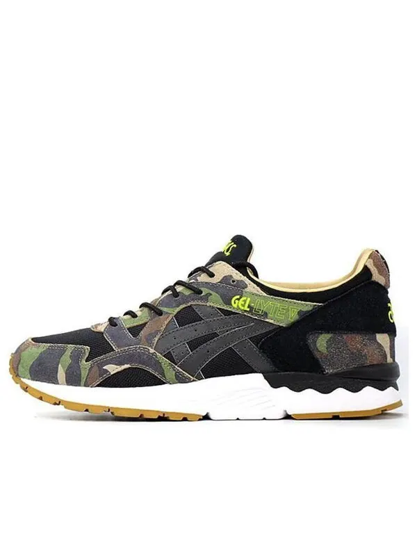 Кроссовки x atmos gel lyte 5 Asics — изображение 1 из 4, черный/зеленый