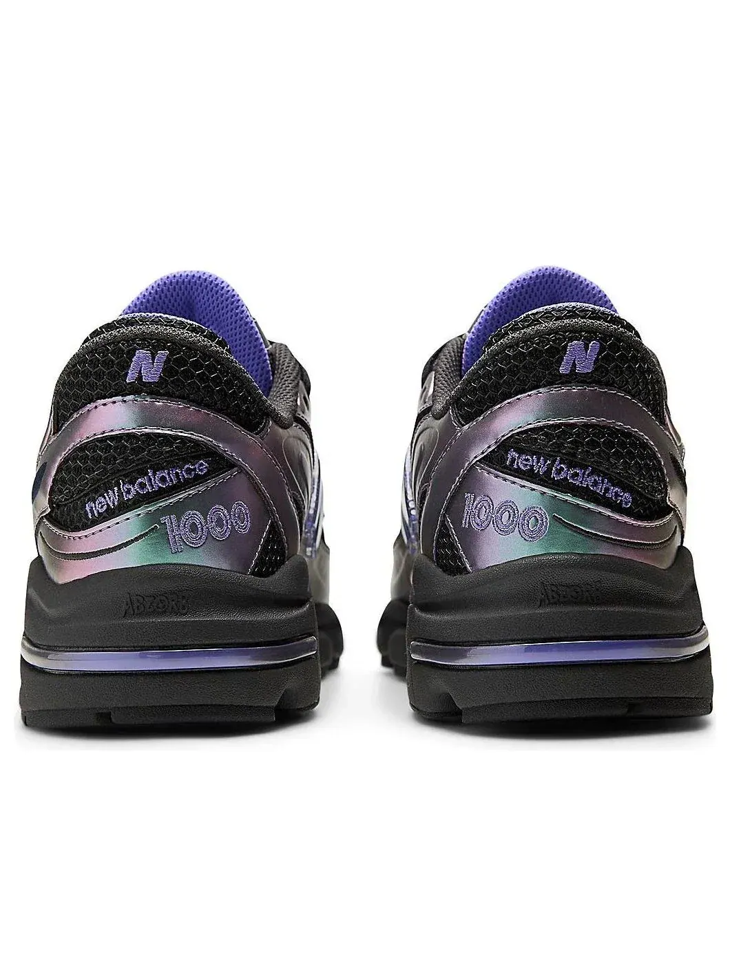 Кроссовки New Balance 1000 'Faded Black Electric Indigo' U10004WR — изображение 6 из 6, черный