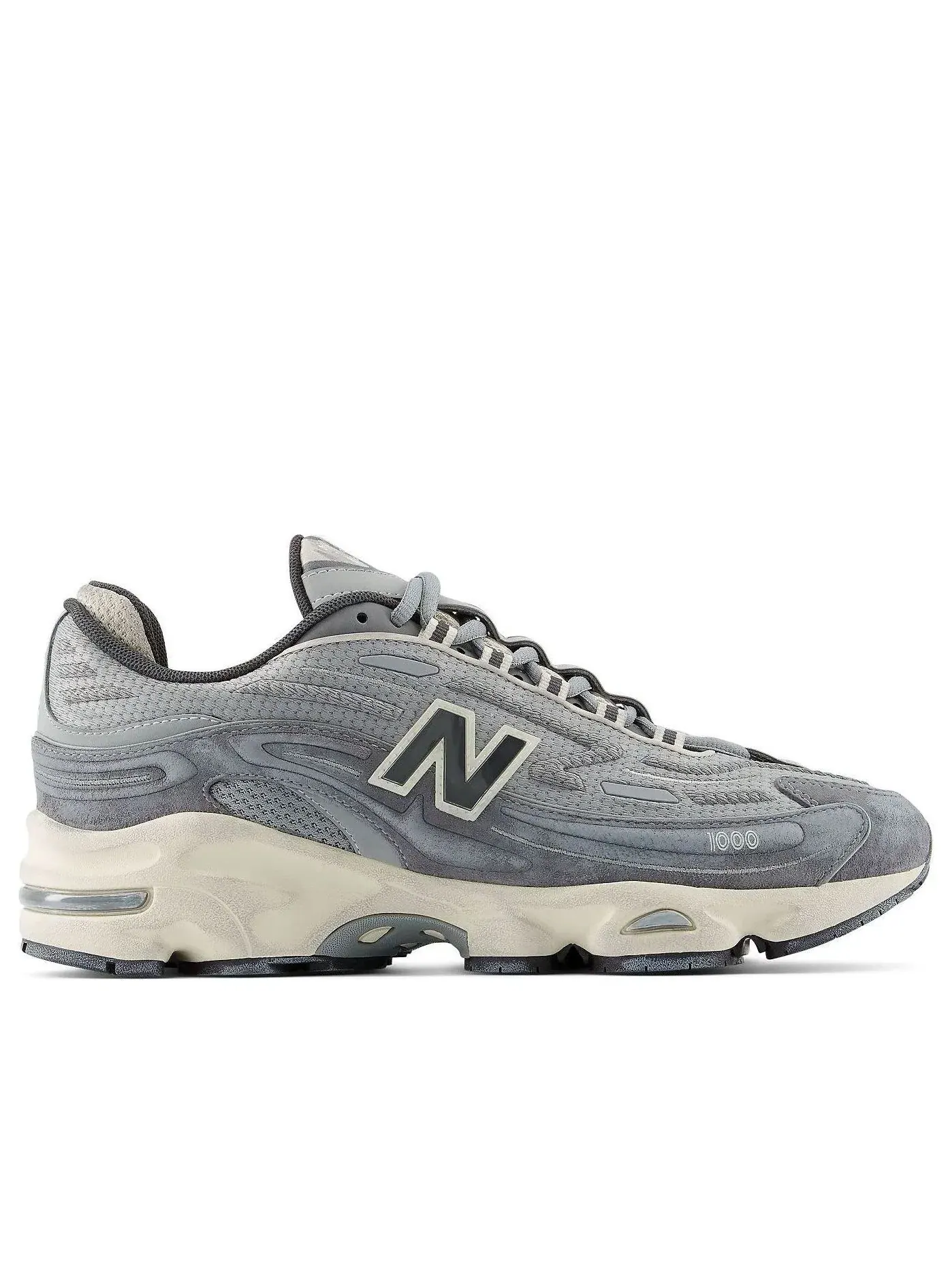 Мужские кроссовки с шнуровкой New Balance 1000 — изображение 2 из 5, серый