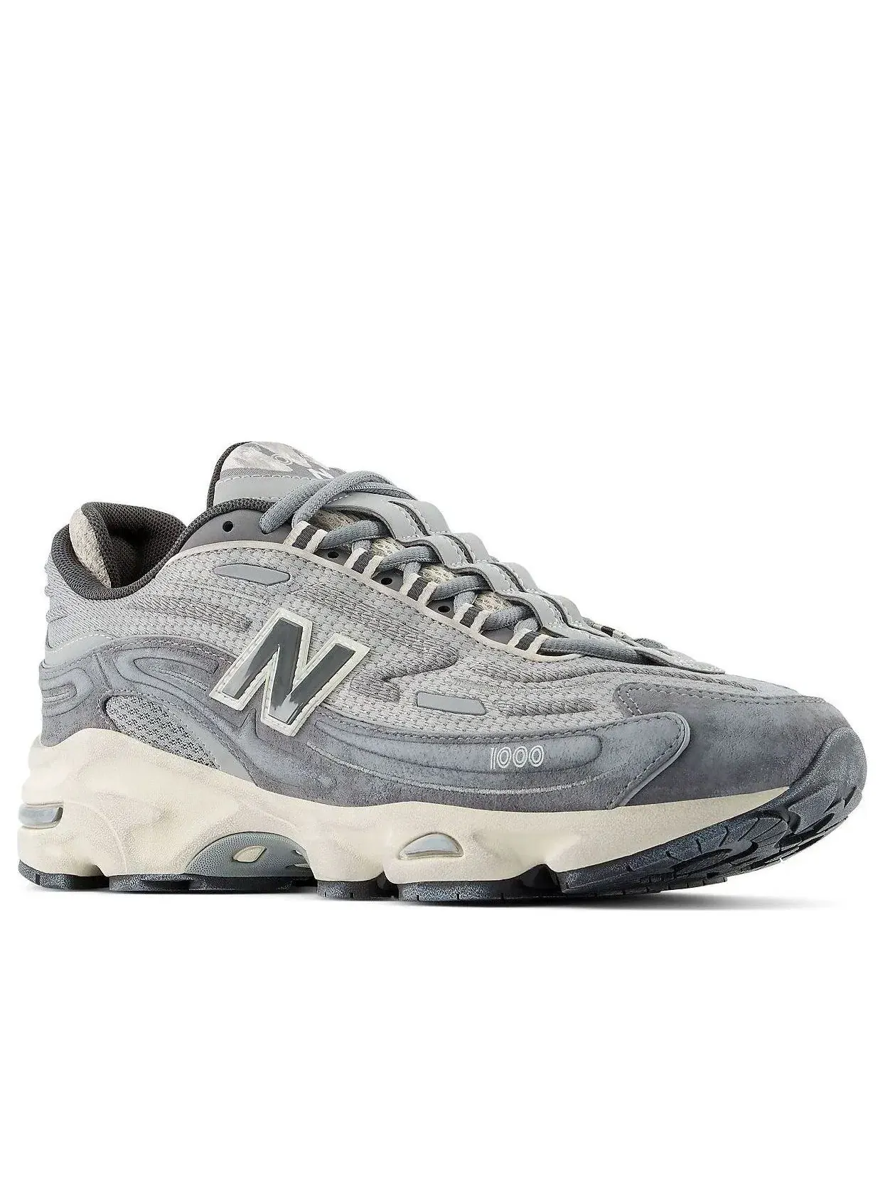 Мужские кроссовки с шнуровкой New Balance 1000 — изображение 4 из 5, серый
