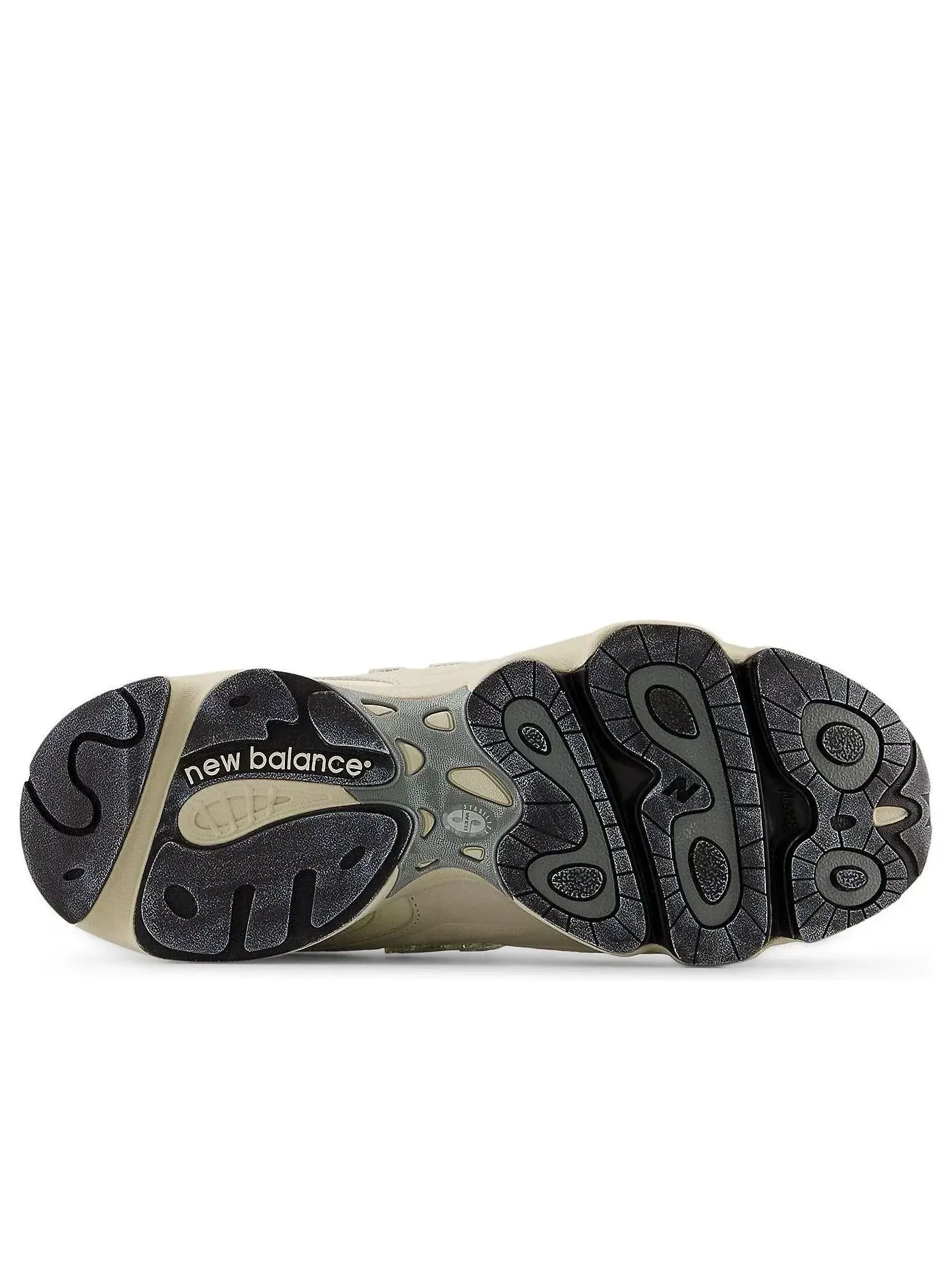 Мужские кроссовки с шнуровкой New Balance 1000 Sea Salt Wolf Grey — изображение 5 из 5, бежевый