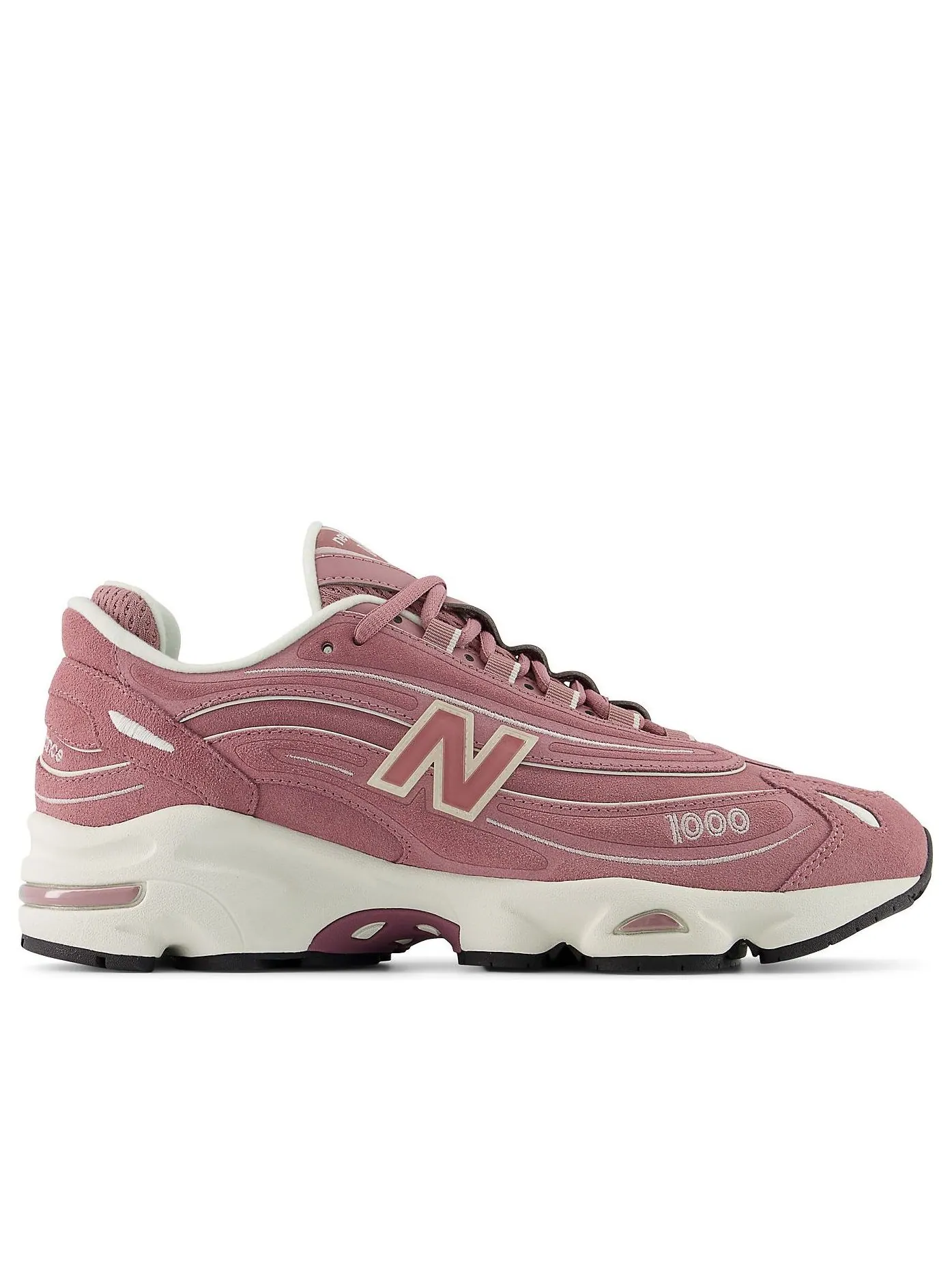 Кроссовки New Balance 1000 'Rosewood' — изображение 2 из 6, белый/черный
