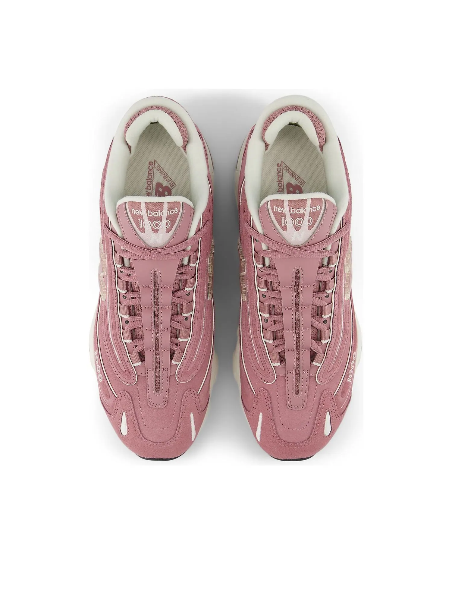 Кроссовки New Balance 1000 'Rosewood' — изображение 3 из 6, белый/черный