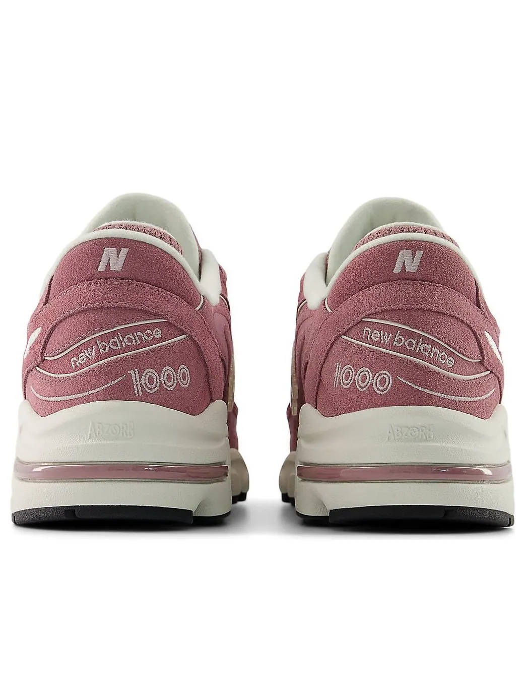 Кроссовки New Balance 1000 'Rosewood' — изображение 6 из 6, белый/черный