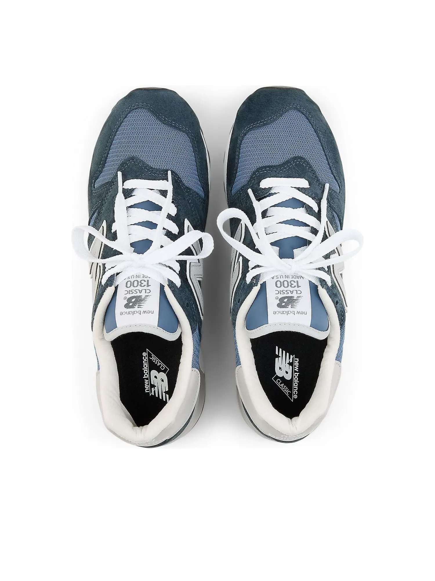 Кроссовки New Balance 1300 Made in USA 'Navy' — изображение 3 из 5, темно-синий//белый