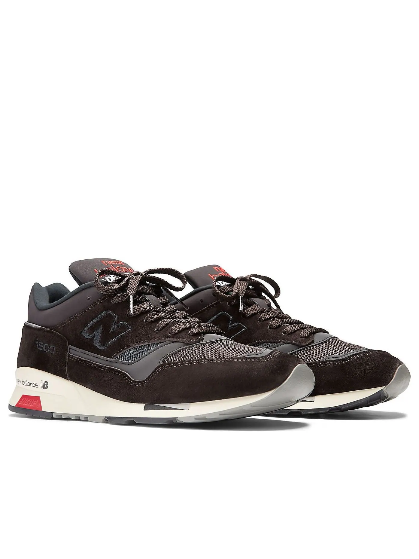 Кроссовки New Balance 1500 Made In UK 'Brown' — изображение 4 из 6, черный/красный/белый