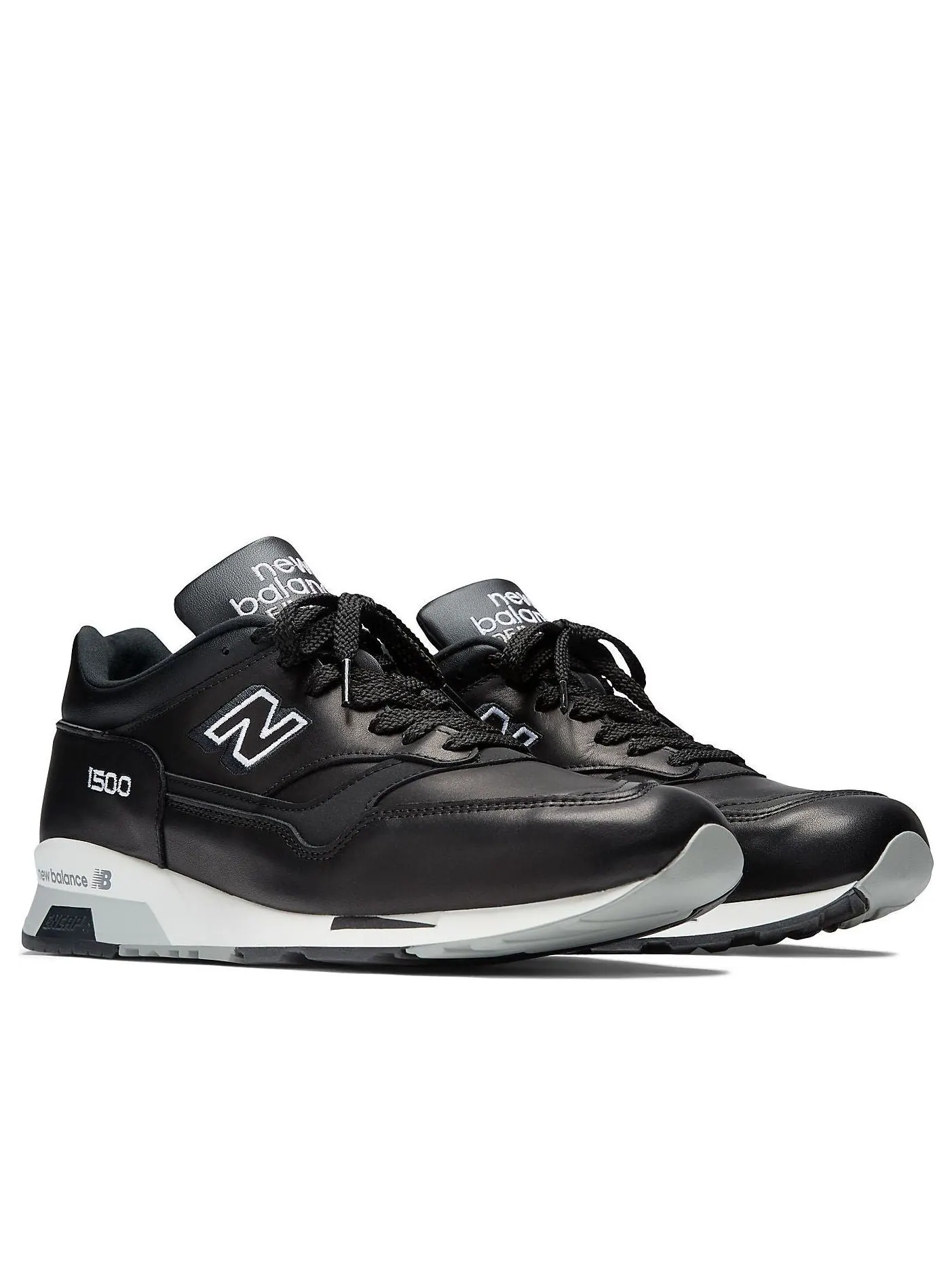 Кроссовки New Balance 1500 'Elevated Essentials' — изображение 2 из 6, черный/белый