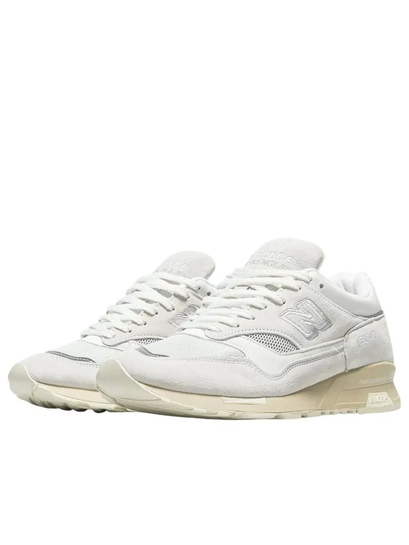 Кроссовки New Balance 1500 Made in UK 'Wind Chime White Silver' — изображение 2 из 5, бежевый