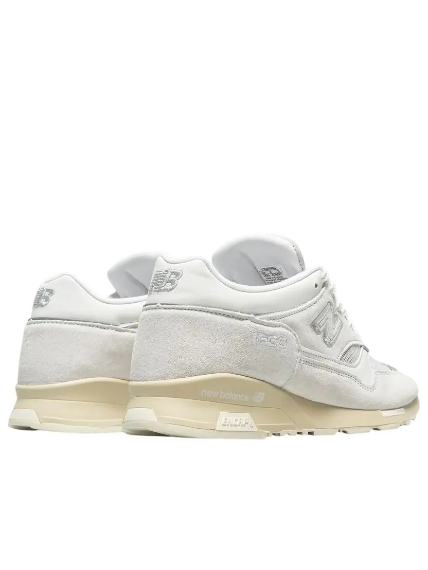 Кроссовки New Balance 1500 Made in UK 'Wind Chime White Silver' — изображение 3 из 5, бежевый
